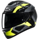 KASK HJC C10 TINS BK/FLUO YEL/GRAY MC3H M