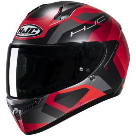 KASK HJC C10 TINS RED/BLACK MC1SF M