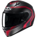 KASK HJC C10 ELIE BLACK/RED MC1SF L