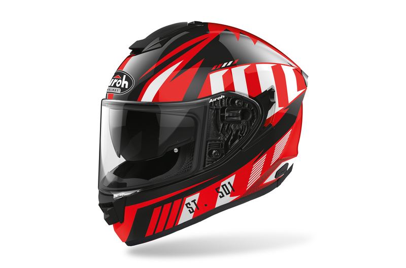 KASK AIROH ST 501 Blade Red Gloss R. XS