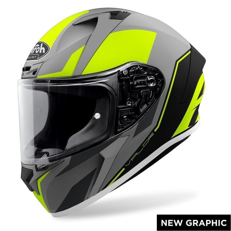 KASK AIROH VALOR WINGS yellow matt R. XS