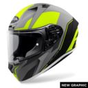 KASK AIROH VALOR WINGS yellow matt R. XS