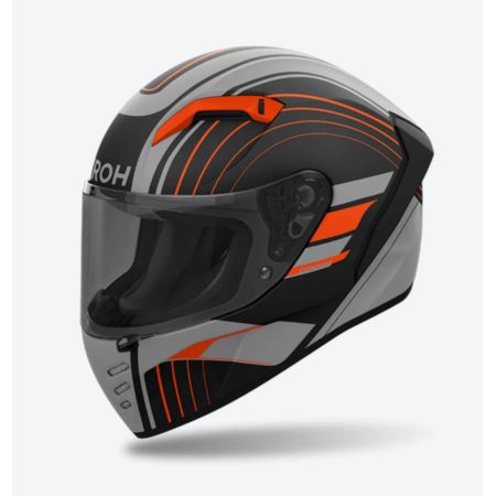 KASK AIROH CONNOR ACHIEVE ORANGE MATT XXL