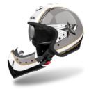 KASK AIROH J 110 COMMAND ZŁOTY BROKAT XXL