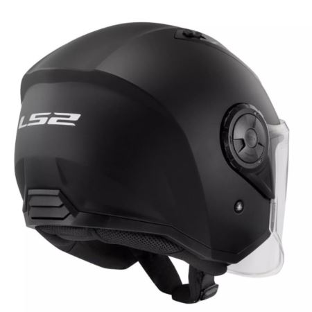 KASK LS2 OF616 AIRFLOW II SOLID MATT BLACK-06 M