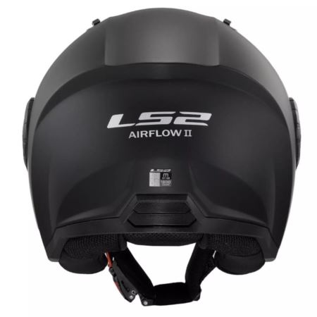 KASK LS2 OF616 AIRFLOW II SOLID MATT BLACK-06 M