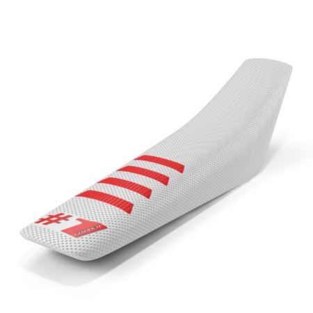 POKROWIEC NA SIEDZENIE ONEGRIPPER RIBBED WHT/RED