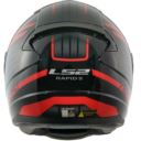 KASK LS2 FF353 RAPID II CIRCUIT BLACK RED-06 XS