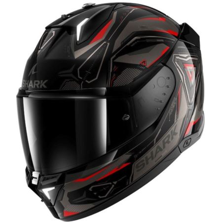 KASK SKWAL  i3 LINIK 2 BLACK ANTHRACITE RED R. L