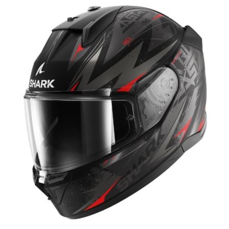 KASK SHARK D-SKWAL 3 BLAST-R MAT BLACK ANTH RED S