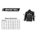 KURTKA PRZECIWDESZCZOWA BIKETEC FLUO R.2XL