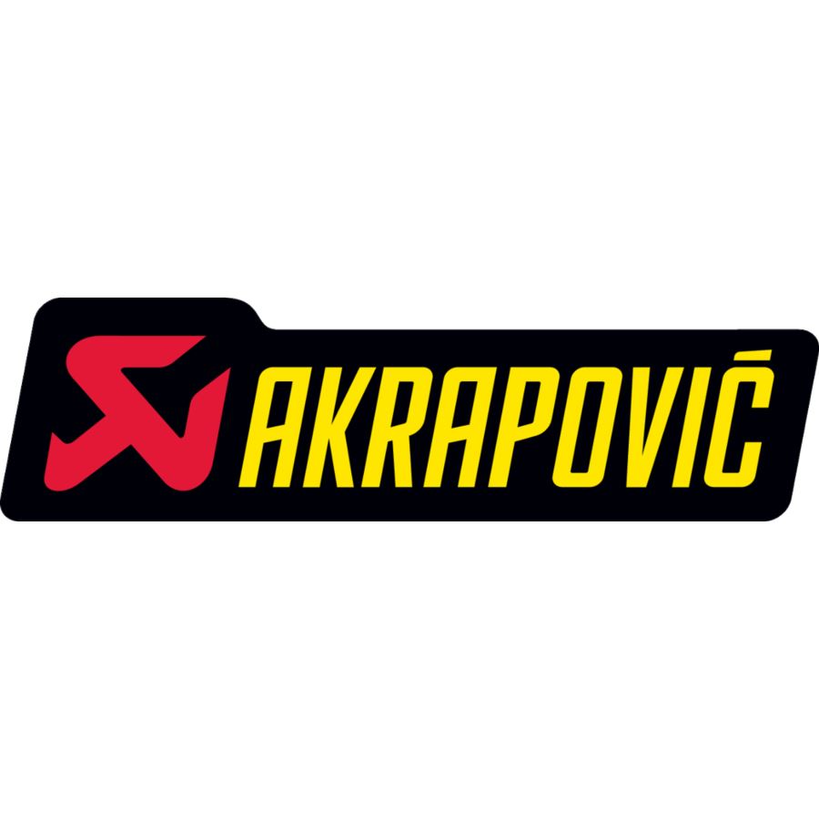 NAKLEJKA AKRAPOVIC 120 X 34,5 MM